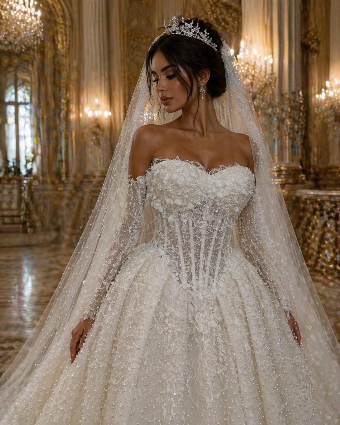 HELEN — فستان زفاف ملكي كلاسيكي